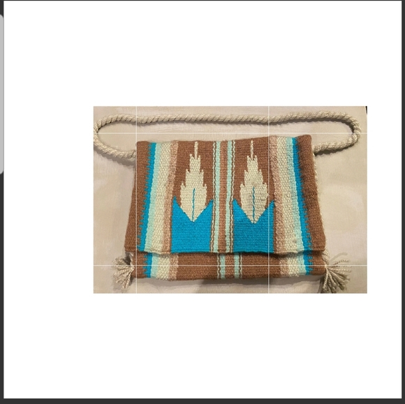 Vintage Handbags - Vintage Wool Crossbody Bag